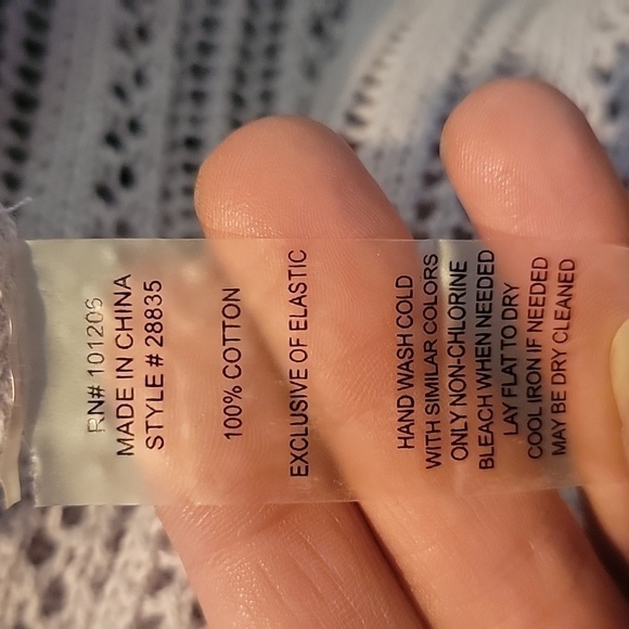 Soft Surroundings Size M, Light Purple Loose Knit Sweater with Tassel Hem.  EUC! - Picture 8 of 10